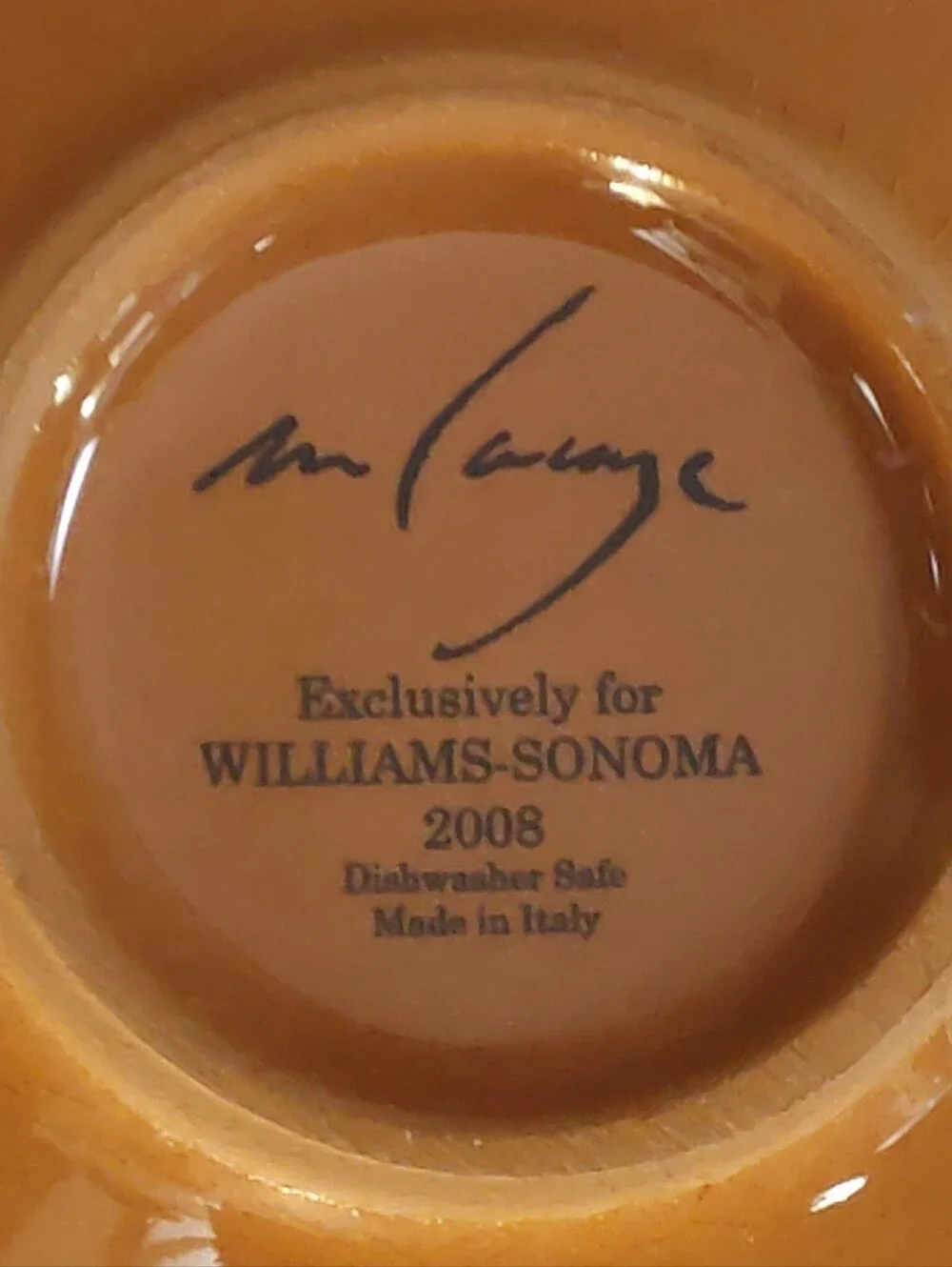 NEW Williams-Sonoma PAYSAGE DIP BOWL 5.75